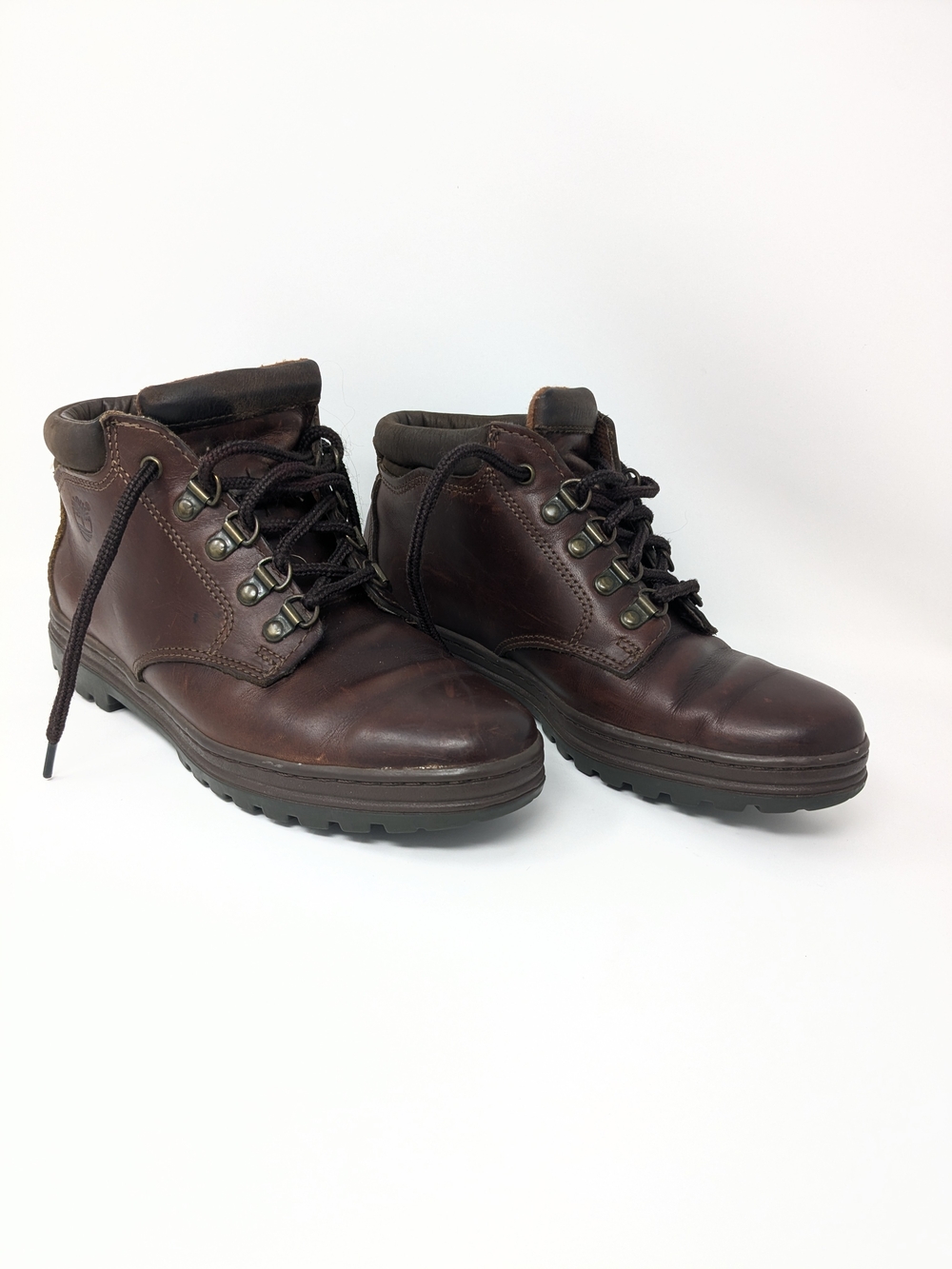 Timberland Brown Leather Ankle Boots